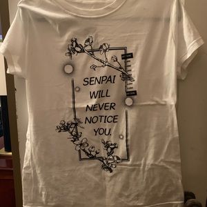 SENPAI T-SHIRT FROM HOT TOPIC